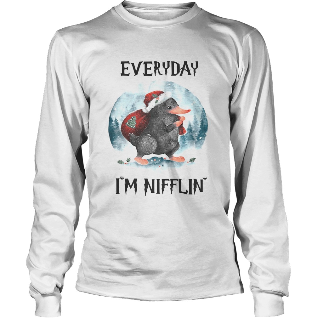 Everyday Im Nifflin Christmas LongSleeve