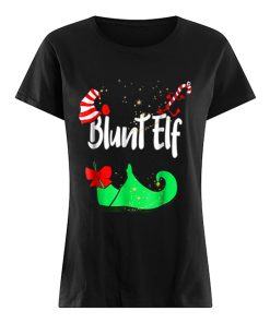 Family Matching Blunt Elf Christmas  Classic Women's T-shirt