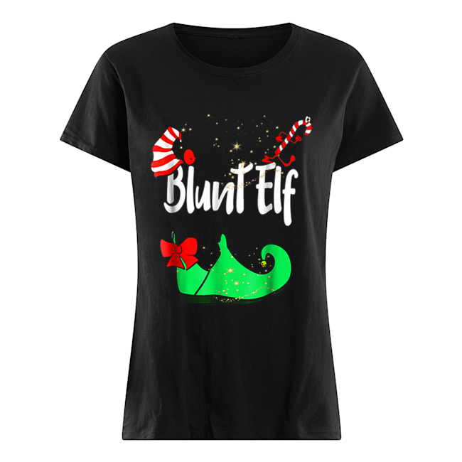 Family Matching Blunt Elf Christmas Classic Women's T-shirt