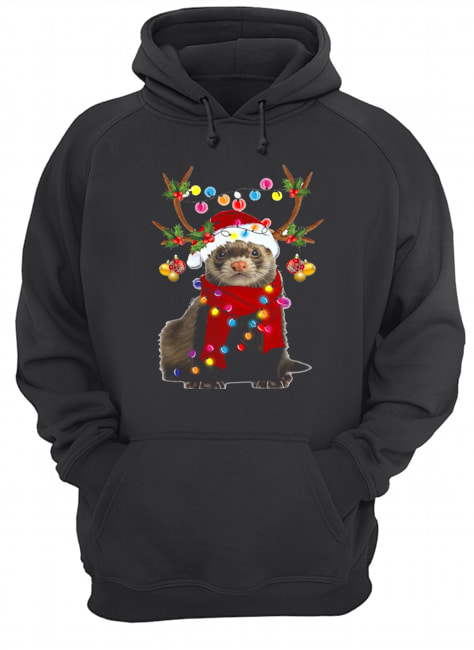 Ferret Gorgeous Reindeer Crewneck Unisex Hoodie