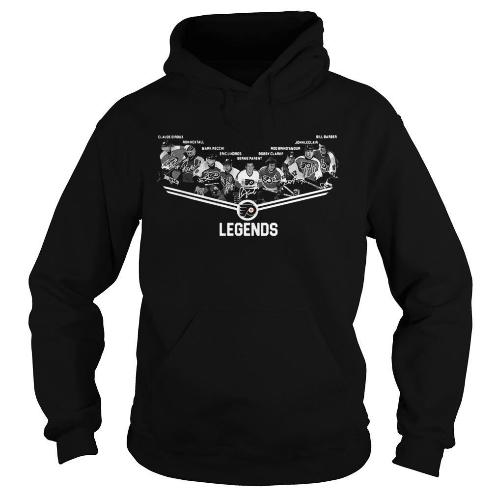 Flyers Flags Legends Team Player Signature Shirt Hoodie