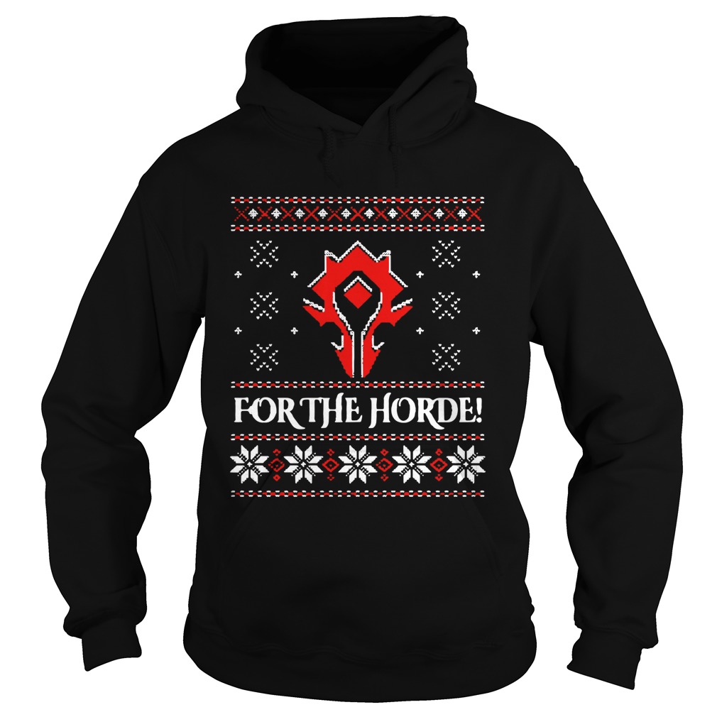 For The Horde Ugly Christmas Hoodie