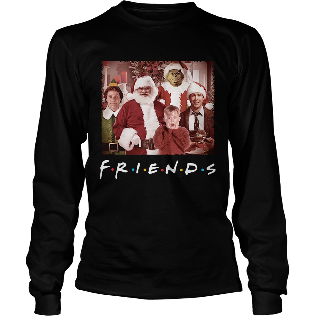 Friends tv show christmas movie characters LongSleeve