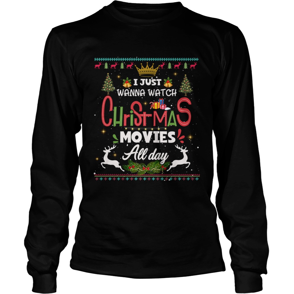 Funny Christmas Movie all day LongSleeve