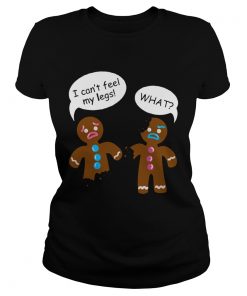 Funny Gingerbread Men Christmas  Classic Ladies