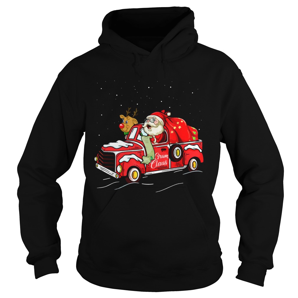 Funny Gram Claus Truck Grandma Christmas Hoodie