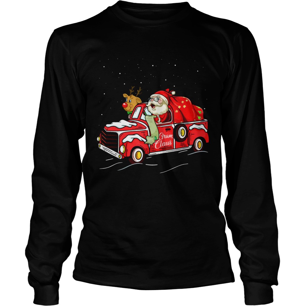 Funny Gram Claus Truck Grandma Christmas LongSleeve