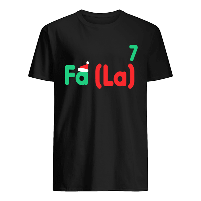 Funny Math Fa-La-La Christmas shirt