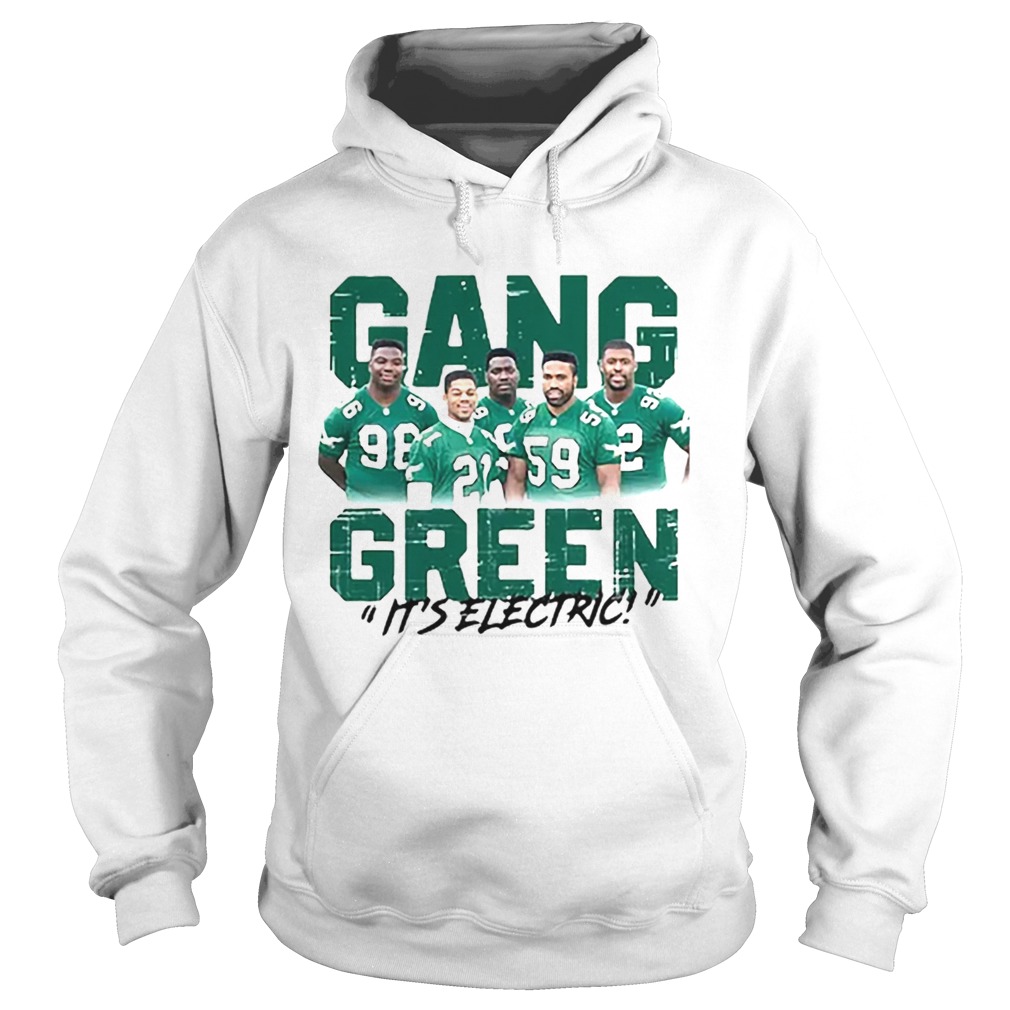 Gang Green its electric Philadelphia Eagles Hoodie