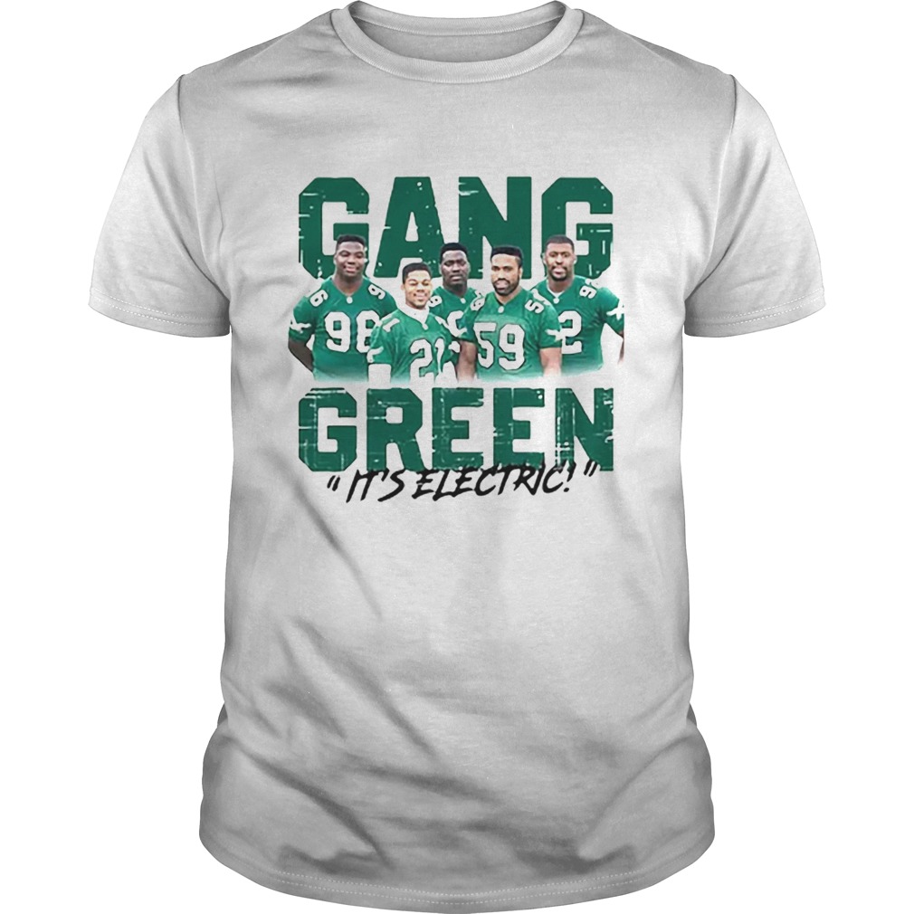 Gang Green its electric Philadelphia Eagles shirt