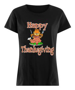 Garfield Happy Thanksgiving  Classic Women's T-shirt