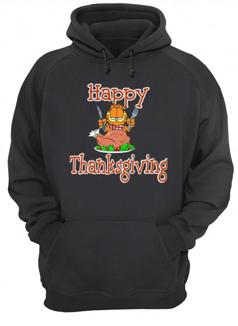 Garfield Happy Thanksgiving Unisex Hoodie