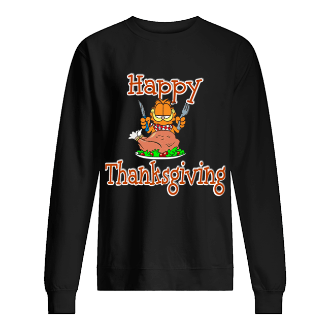 Garfield Happy Thanksgiving Unisex Sweatshirt