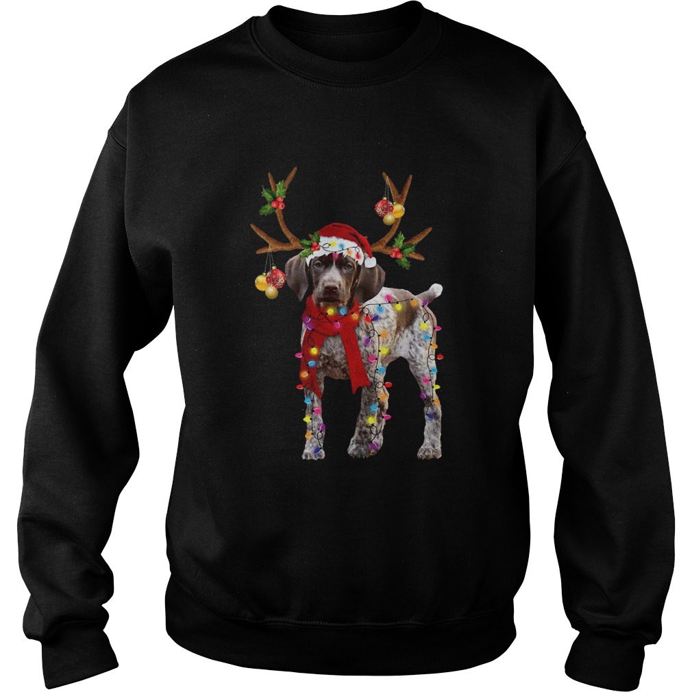 German Shorthaired Pointer Gorgeous Reindeer Sweatshirt