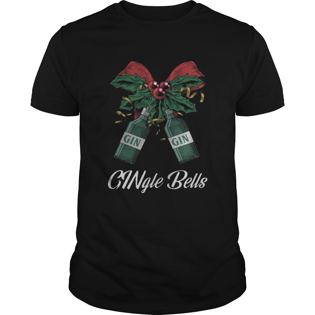 Gin Gingle Bells Christmas shirts