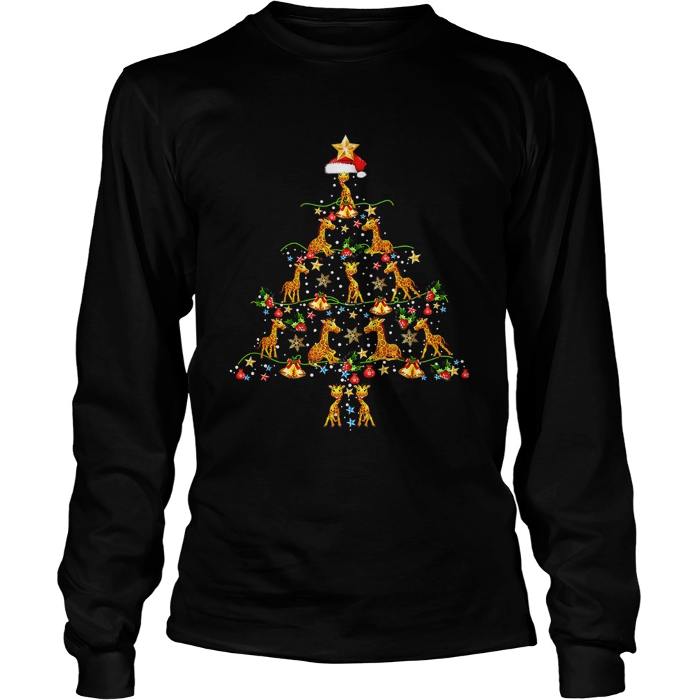 Giraffe Ornament Decoration Christmas Tree LongSleeve