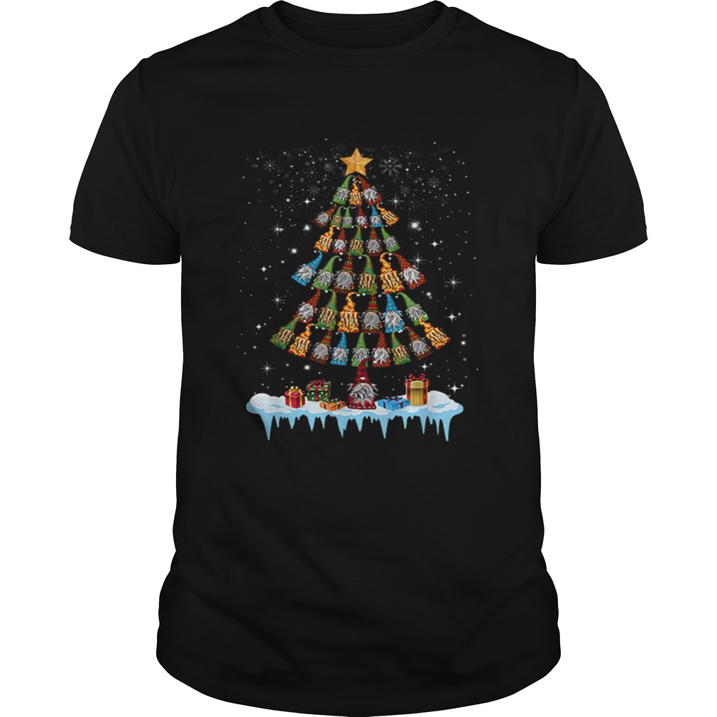 Gnome Garden Gardening Christmas Tree shirt