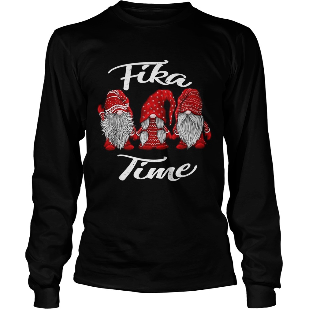 Gnomies Santa fika time Christmas LongSleeve