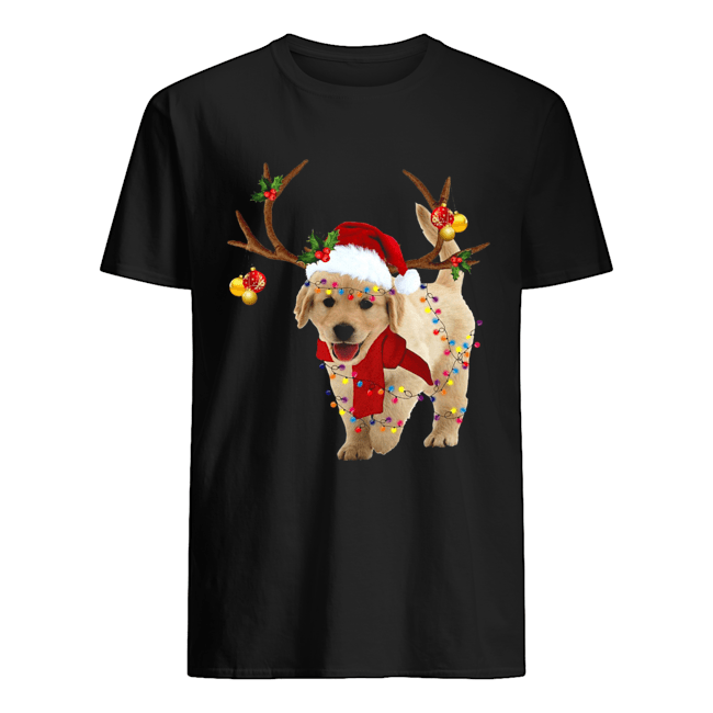 Golden Retriever Gorgeous Reindeer Crewneck shirt