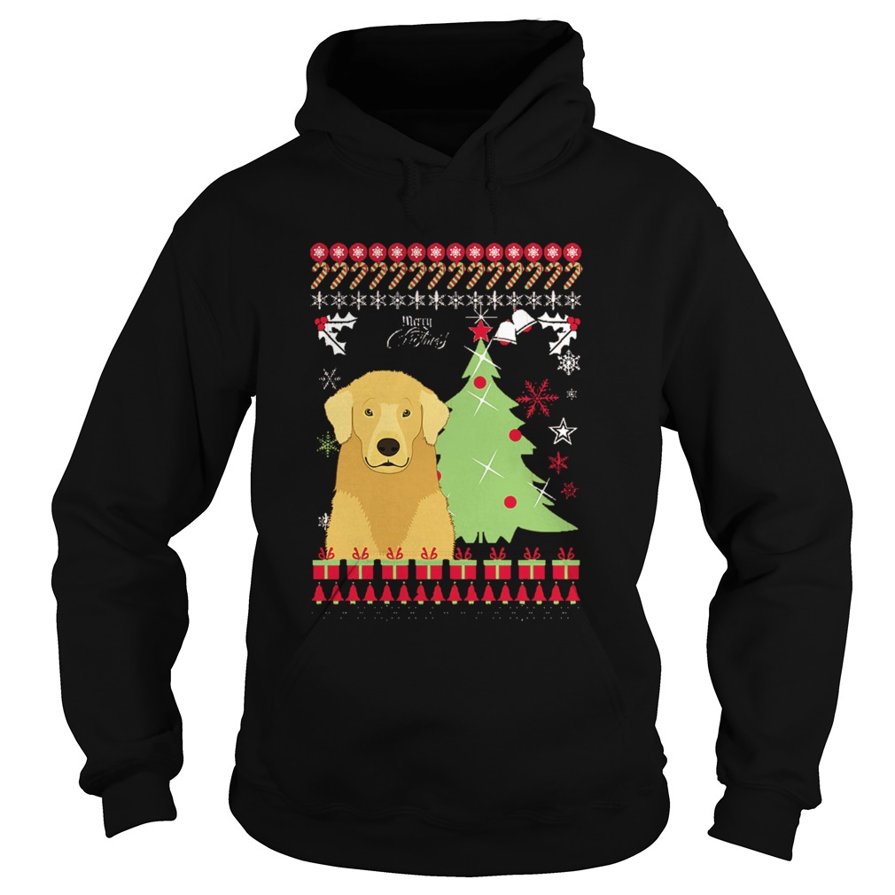 Golden retriever Ugly Christmas Hoodie