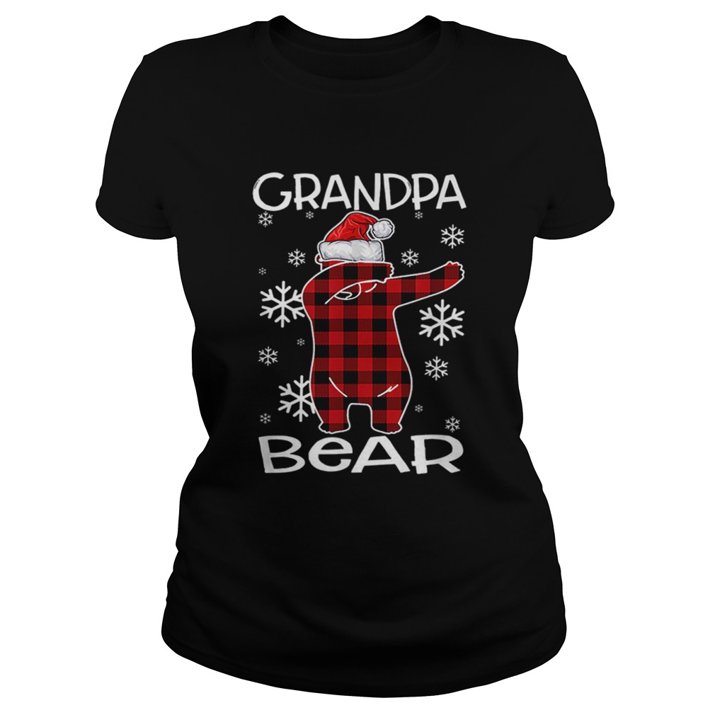 Grandpa Bear Pajama Dabbing Hat Santa Classic Ladies