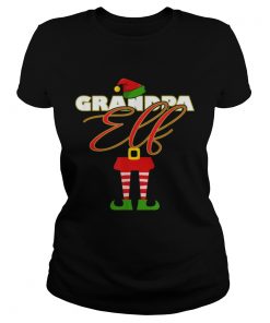 Grandpa Elf Papa Christmas Matching Elves Family Group  Classic Ladies