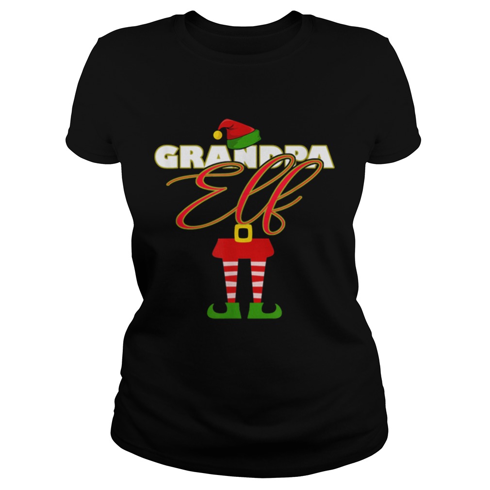 Grandpa Elf Papa Christmas Matching Elves Family Group Classic Ladies