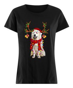 Great Pyrenees Gorgeous Reindeer Crewneck  Classic Women's T-shirt