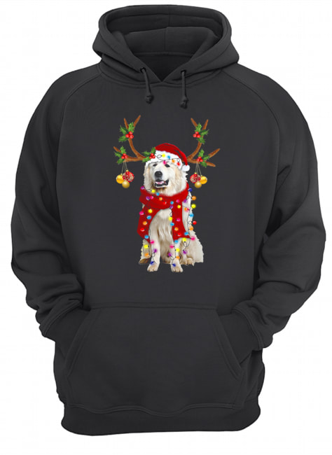 Great Pyrenees Gorgeous Reindeer Crewneck Unisex Hoodie