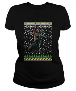 Green Arrow Ugly Christmas  Classic Ladies