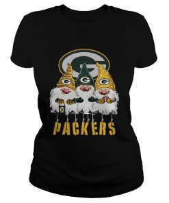 Green Bay Packers Santa Chibi Christmas  Classic Ladies