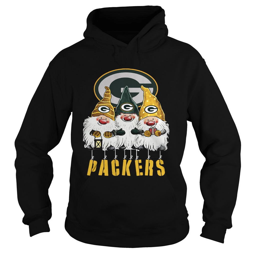 Green Bay Packers Santa Chibi Christmas Hoodie