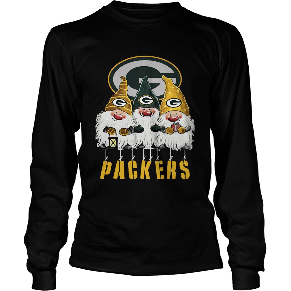 Green Bay Packers Santa Chibi Christmas LongSleeve