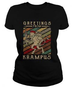 Greetings From Krampus Vintage  Classic Ladies