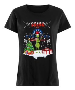 Grinch Drink up Farmers Insurance Christmas  Classic Women's T-shirt