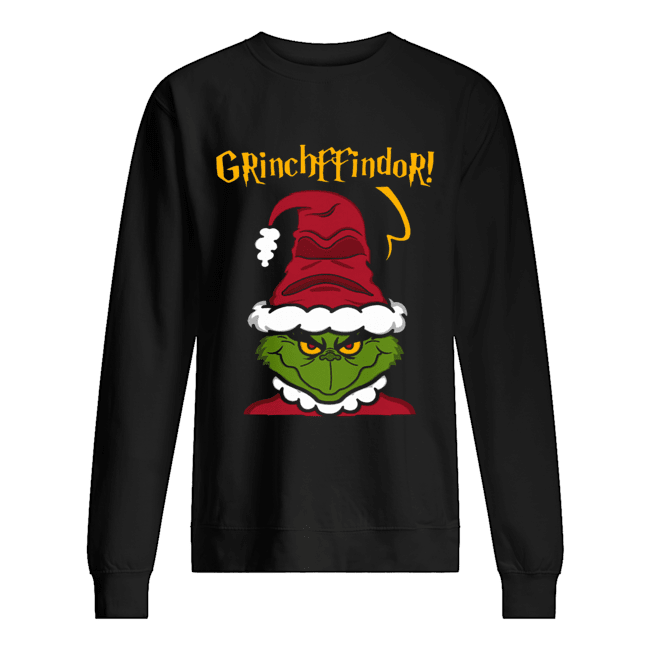 Grinchffindor Harry Potter Grinch Gryffindor Christmas Unisex Sweatshirt