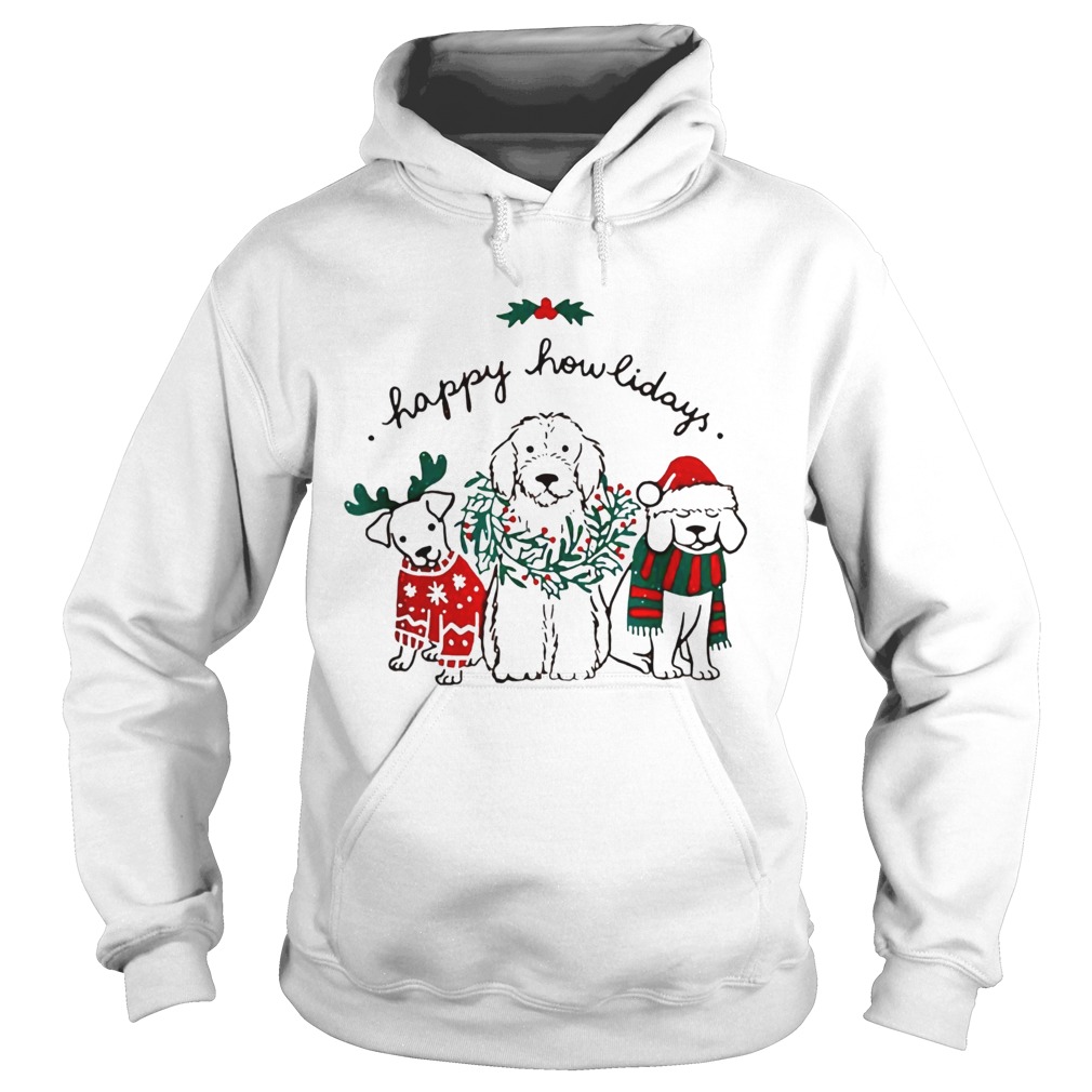 Happy Howlidays Dog Christmas Hoodie