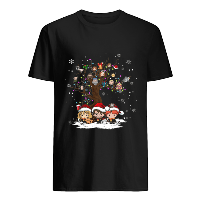 Harry Potter chracter chibi Christmas shirt