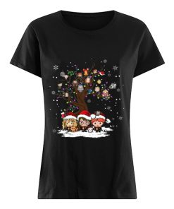 Harry Potter chracter chibi Christmas  Classic Women's T-shirt