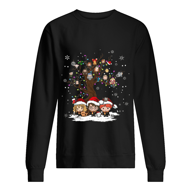 Harry Potter chracter chibi Christmas Unisex Sweatshirt