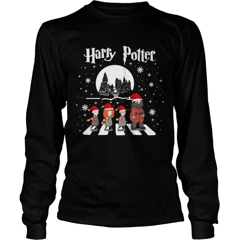 Harry Potter walking On Abbey Road Christmas LongSleeve