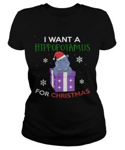 Hippopotamus For Christmas  Classic Ladies