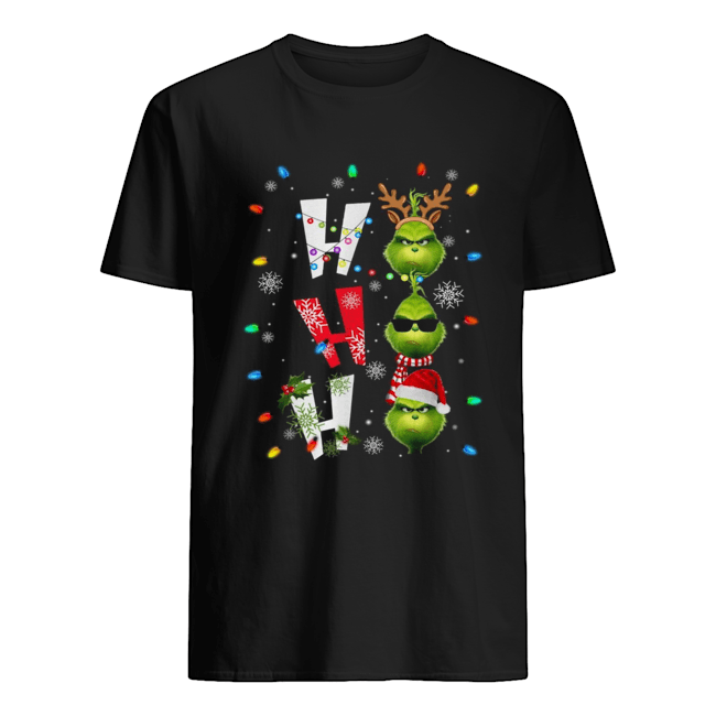 Ho Ho Ho Merry The Grinch Christmas shirt