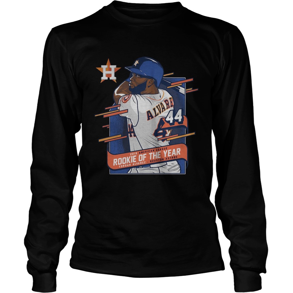 Houston Astros Yordan Alvarez 2019 AL Rookie of the Year LongSleeve