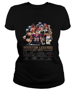 Houston Legends Est 1837 Signatures  Classic Ladies