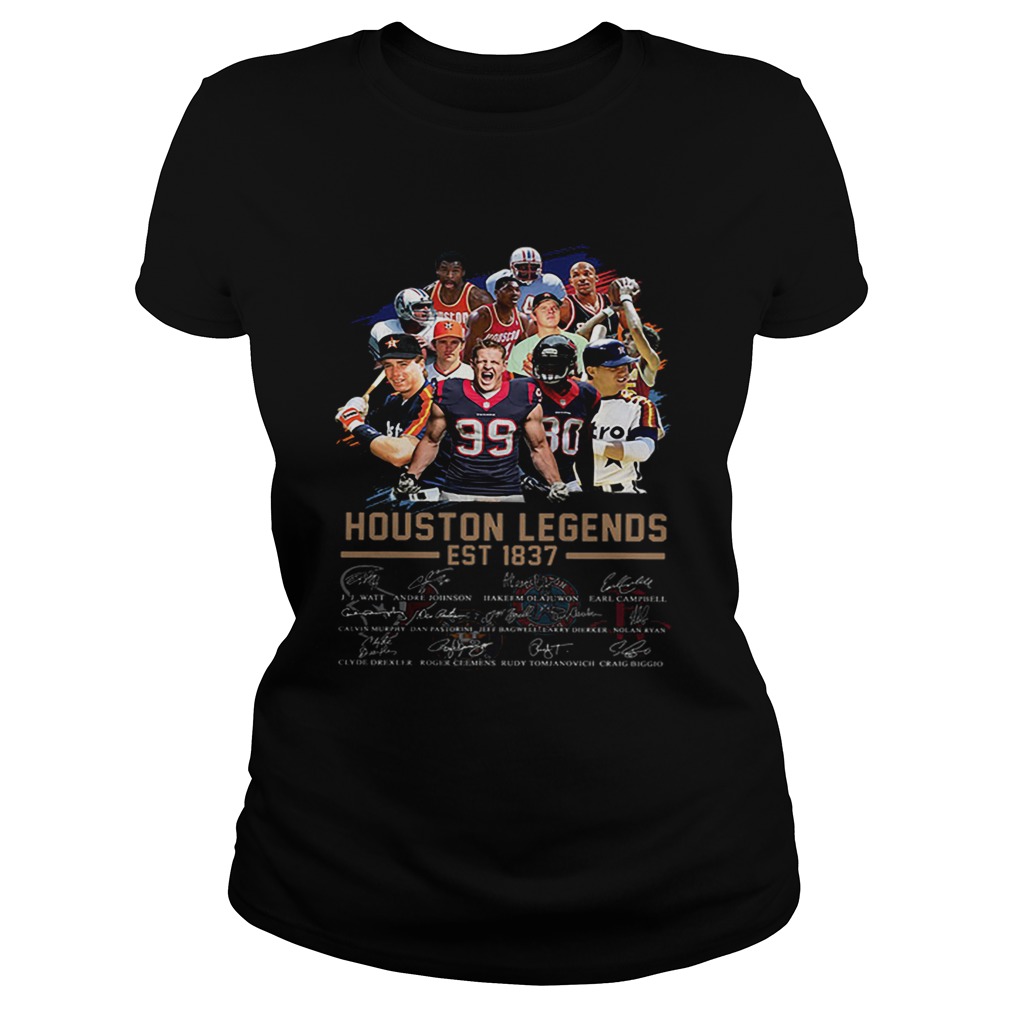 Houston Legends Est 1837 Signatures Classic Ladies