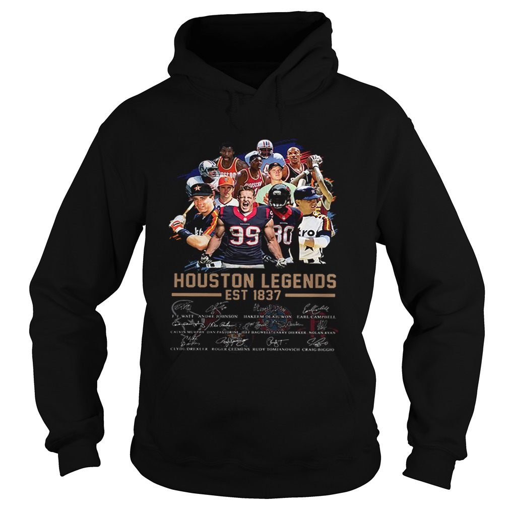 Houston Legends Est 1837 Signatures Hoodie