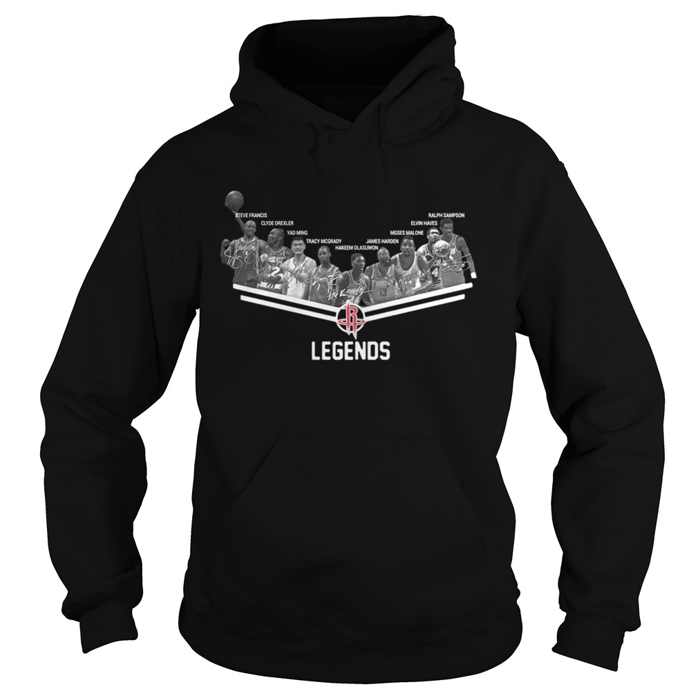 Houston Rockets Player Legends Signatures Hoodie