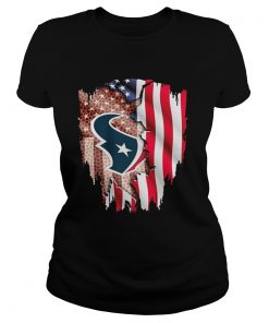 Houston Texans American flag  Classic Ladies