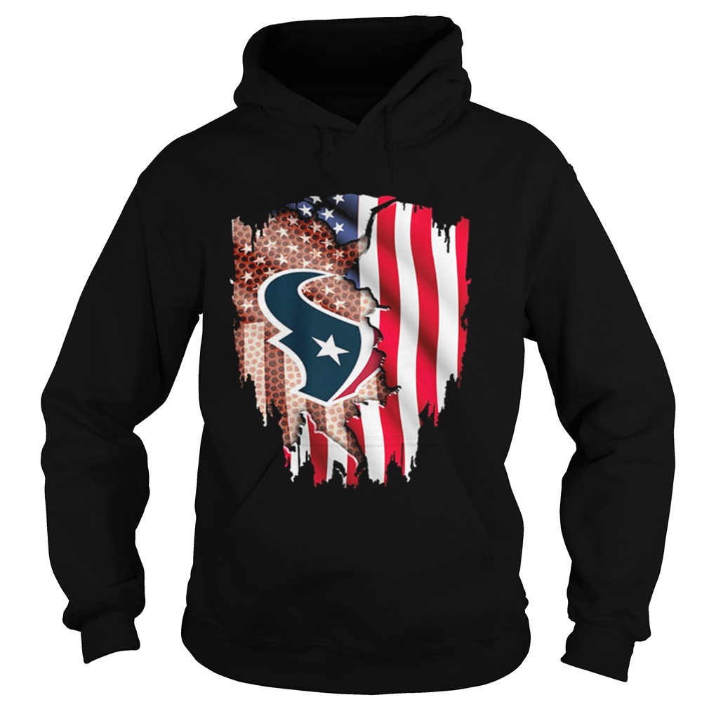 Houston Texans American flag Hoodie